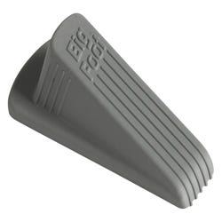 Image for Master Caster Big Foot Extra-Wide Doorstop, 2-1/4 x 4-3/4 x 1-1/4 Inches, Gray, Pack of 2 from School Specialty