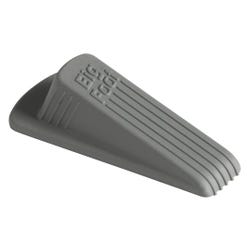 Image for Master Caster Big Foot Extra-Wide Doorstop, 2-1/4 x 4-3/4 x 1-1/4 Inches, Gray, Pack of 2 from School Specialty