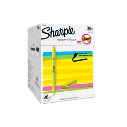 Image for Sharpie Pocket Highlighter, Yellow, Pack of 36 from School Specialty