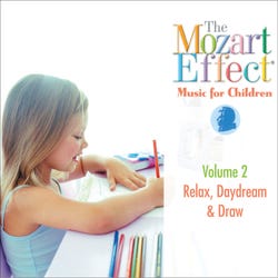 Image for Mozart Effect Music for Children: Relax, Daydream and Draw Music CD from School Specialty