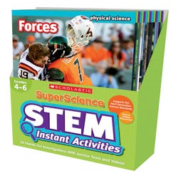 Image for Scholastic SuperScience STEM Activity, Set of 30, Grades 4 to 6 from School Specialty