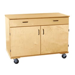 Classroom Select Mobile Cabinet, 1 -Drawer, 1 Adjustable Shelf, 48 x 24 x 36 Inches 1467859