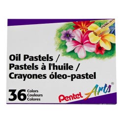 Image for Pentel Arts Oil Pastels, Assorted Colors, Set of 36 from School Specialty