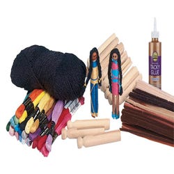 Image for Sax Guatemalan Worry Doll Classroom Kit, 3-3/4 Inches, 30 Dolls from School Specialty