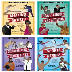 Image for Black Stories Matter, Set of 4 from School Specialty