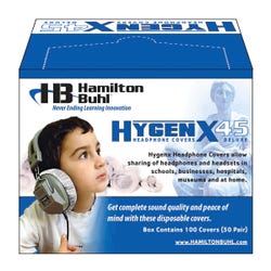 Image for HamiltonBuhl HygenX Disposable Sanitary Headphone Ear Cushion Covers, 50 Pairs from School Specialty
