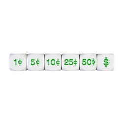 Image for Koplow Money Dice, Set of 50 from School Specialty