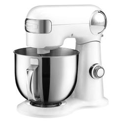 Image for Cuisinart 5.5-Quart Tilt-Back Head Stand Mixer with One Power Outlet in White from School Specialty