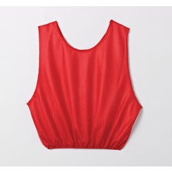 Image for Sportime Youth Mesh Scrimmage Vest, Red from School Specialty