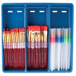Image for Royal & Langnickel Big Kid's Choice Classroom Brush Set, Flat Type, Assorted Sizes, Set of 90 from School Specialty