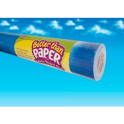 Image for Teacher Created Resources Better Than Paper Bulletin Board Roll, Clouds from School Specialty