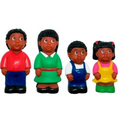 Image for Get Ready Kids Play Figures, 5 Inches, African American Family, Set of 4 from School Specialty