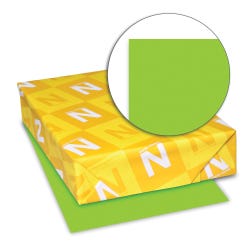 Image for Astrobrights Card Stock, 8-1/2 x 11 Inches, Martian Green, Pack of 250 from School Specialty