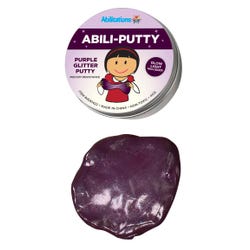 Image for Abilitations Abili-Putty, Glitter, 4 Ounces, Purple from School Specialty