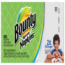 Image for Bounty Everyday Napkins, 12 x 12 Inches, Carton of 2000 from School Specialty