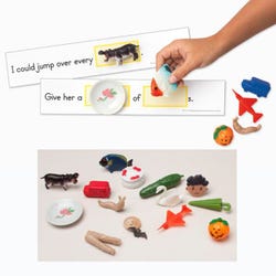 Image for Primary Concepts 3-D Sight Word Sentences Reading Kit, 35 Pieces, Grade 1 from School Specialty