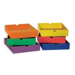 Image for Classroom Keepers Drawer for Shelf Organizer, 2-1/2 x 10-1/4 x 13-1/4 Inches, Assorted Colors, Pack of 6 from School Specialty