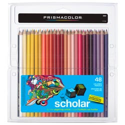 Image for Prismacolor Scholar Colored Pencils, Assorted Colors, Set of 48 from School Specialty