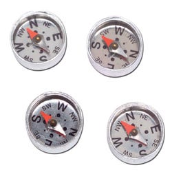 Image for Frey Scientific Magnetic Field Detection Compasses, 5/8 inch Diameter, Set of 4 from School Specialty