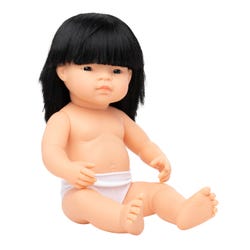 Image for Miniland Multicultural Doll, Asian Girl, 15 Inches from School Specialty