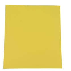 Image for Sax Colored Art Paper, 12 x 18 Inches, Yellow, 50 Sheets from School Specialty