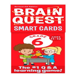 Brain Quest Smart Cards Revised 5th Edition, Grade 6 2126108