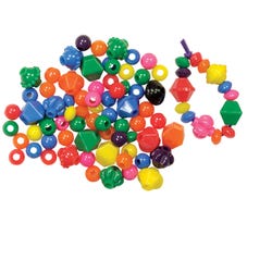 Image for Roylco Oversized Bead, Assorted Size, Assorted Colors, Set of 100 from School Specialty