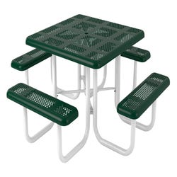Superior Perforated Square Portable Table, Portable Mount, 46 Inch 4001406
