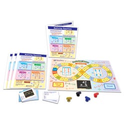 Image for NewPath Learning Multistep Equations Learning Center Game, Grade 6 to 9 from School Specialty