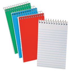 Image for Ampad Memo Notebooks, 3 x 5 Inches, Assorted Colors, 60 Sheets, Pack of 3 from School Specialty