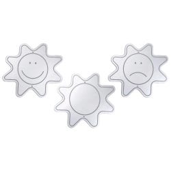 Image for Whitney Brothers Mood Mirrors, Pack of 3 from School Specialty