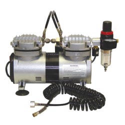 Airbrush Compressor and Supplies, Item Number 410349