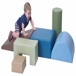 Image for Children's Factory Climb and Play 6 Piece Play Set, Woodland from School Specialty