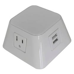 Image for Safco Tabletop Data/Power Module, USB, AC Power from School Specialty
