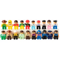 Image for Marvel Education Building Brick Figures, Set of 20 from School Specialty