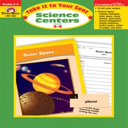 Image for Evan-Moor Take It to Your Seat Science Centers, Grades 3 to 4 from School Specialty