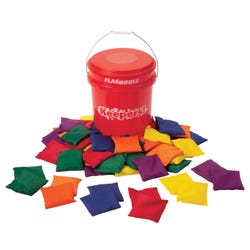 Image for FlagHouse Nylon Beanbag Class Set, Set of 12, Various Colors from School Specialty