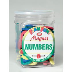 Image for Dowling Magnets Foam Fun Magnetic Numbers and Operation Signs, Set of 80 from School Specialty