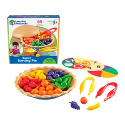 Image for Learning Resources Super Sorting Pie, 68 Pieces from School Specialty