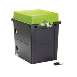 Image for Copernicus Premium Tech Tub, Holds 6 Devices, 12-1/2 x 16 x 16 Inches, Black and Green from School Specialty