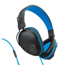 Image for JLAB JBuddies Pro Wired Over-Ear Kids Headphones with In-line Microphone, 3.5mm, Blue from School Specialty