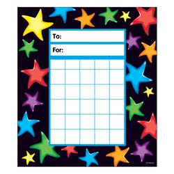 Image for Trend Enterprises Incentive Pad, Gel Stars, 36 sheets from School Specialty