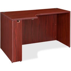 Image for Classroom Select Laminate Left Corner Credenza, 70-7/8 x 35-3/8 x 29-1/2 Inches, Mahogany from School Specialty