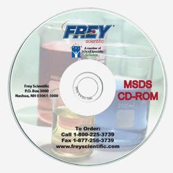 Image for Frey Scientific MSDS CD-ROM from School Specialty