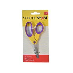 Image for School Smart Blunt Tip Kids Scissors, Right Handed, 5 Inches from School Specialty