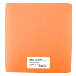 Childcraft Construction Paper, 9 x 12 Inches, Orange, 500 Sheets 2138854