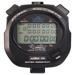 Image for Ultrak 495 Stopwatch, Black from School Specialty