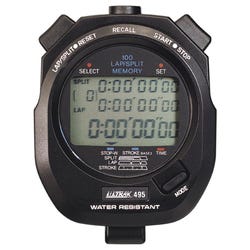 Ultrak 495 Stopwatch, Black, Item Number 1392344