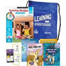 Image for Carson-Dellosa Spanish Summer Bridge Essentials Backpack, Grades 2 to 3 from School Specialty