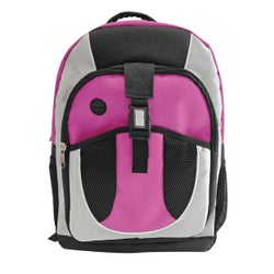 Image for Kits for Kidz Junior High Style Backpack, 18 x 13 x 6 Inches, Berry, Grades 6 to 12 from School Specialty